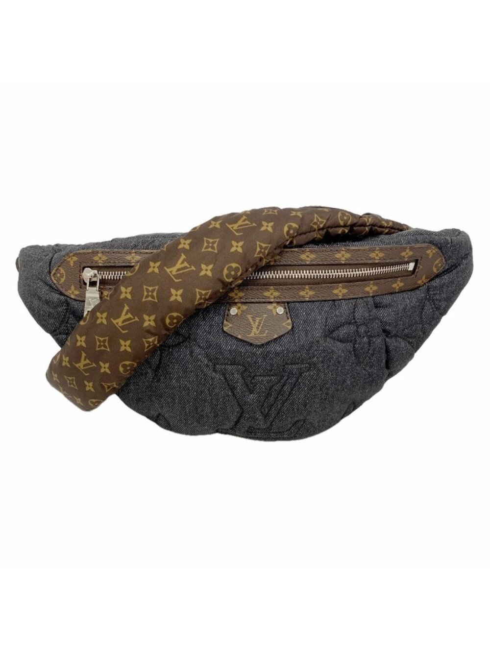 Louis Vuitton Belt Bag High Rise Brown Navy